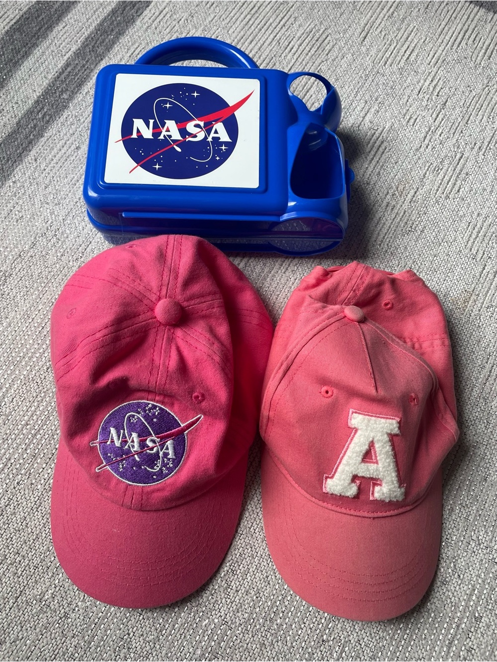 NASA and H&M Pink Hats Set